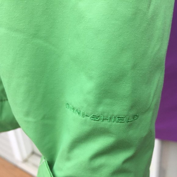 COLUMBIA women's  3-in-1 hooded interchange green omni shield  jacket size--L - Picture 4 of 7